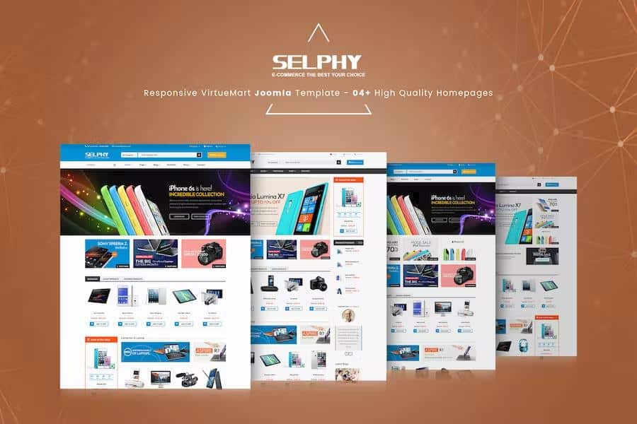 Vina Selphy – Responsive VirtueMart Joomla Template Latest Version