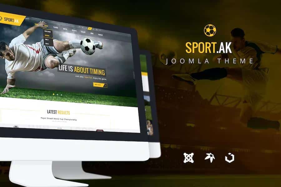 Sport.AK – Soccer Club and Sport Joomla Template Latest Version