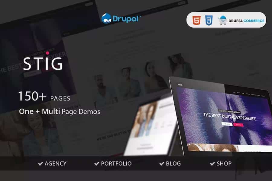 Stig – Multipurpose One Multi Page Commerce Theme Latest Version