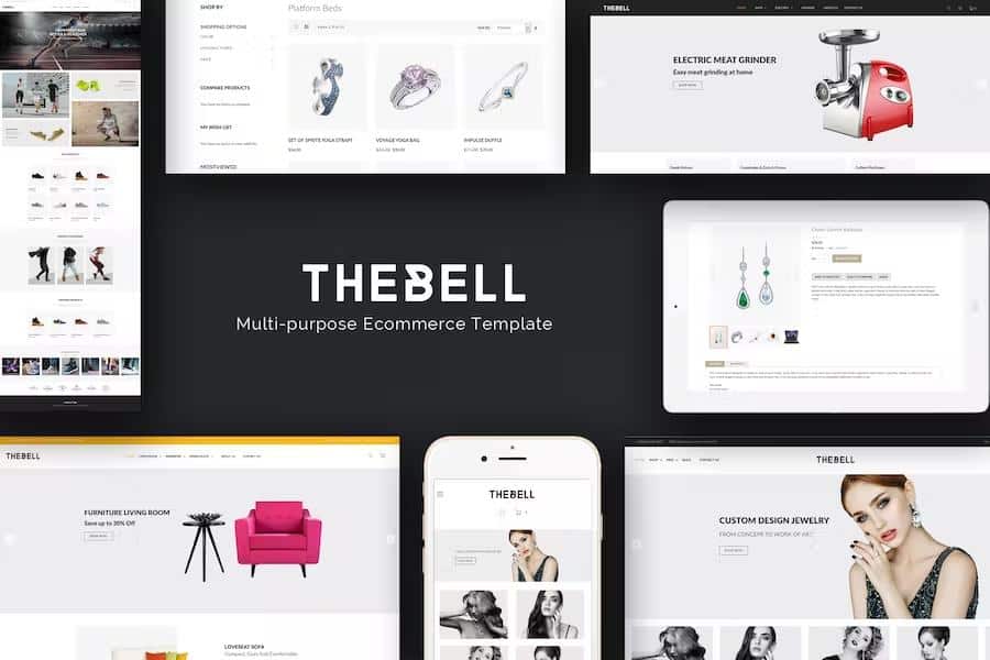 Thebell – Multipurpose Responsive Magento Theme Latest Version