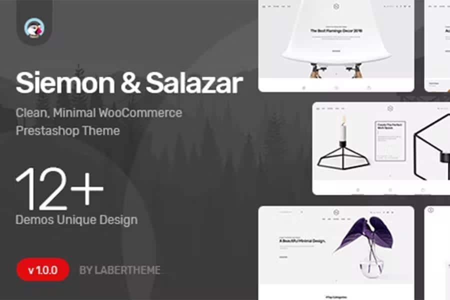 Themes Siemon & Salazar Responsive Prestashop 1.7 Latest Version