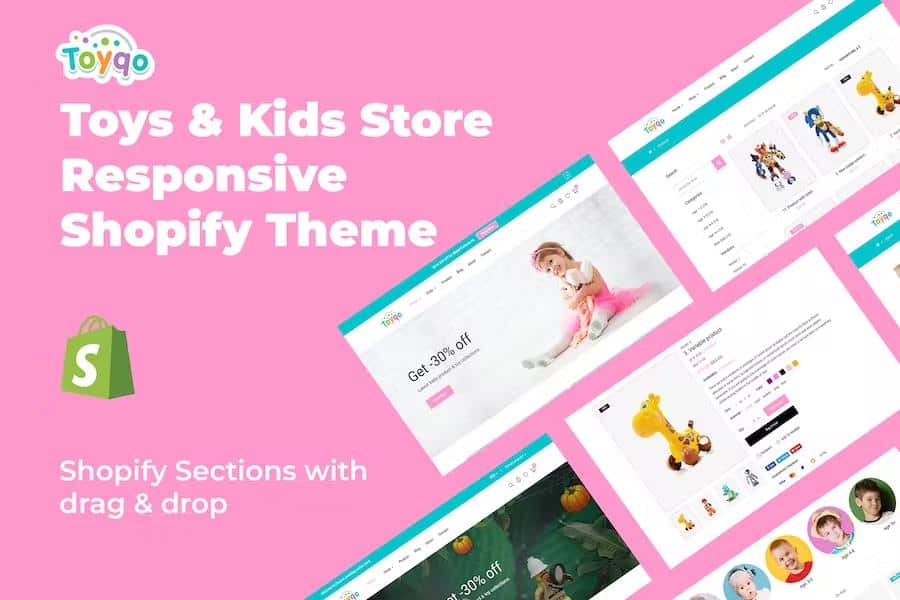 Toyqo – Toys & Kids Store Responsive Shopify Theme Latest Version