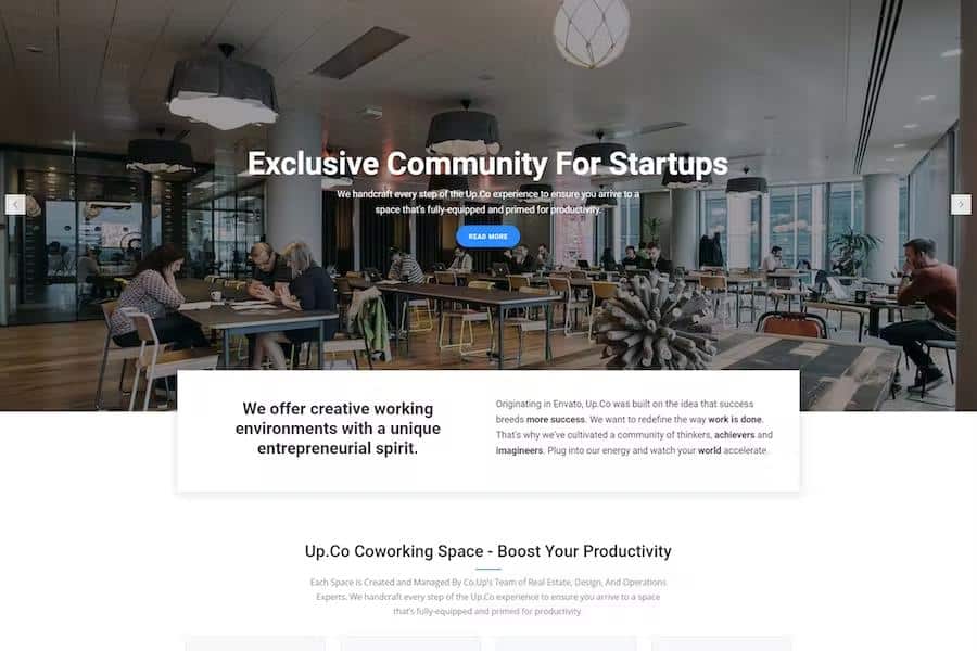 Upco – Creative Office Space & Business Drupal 9 Theme Latest Version