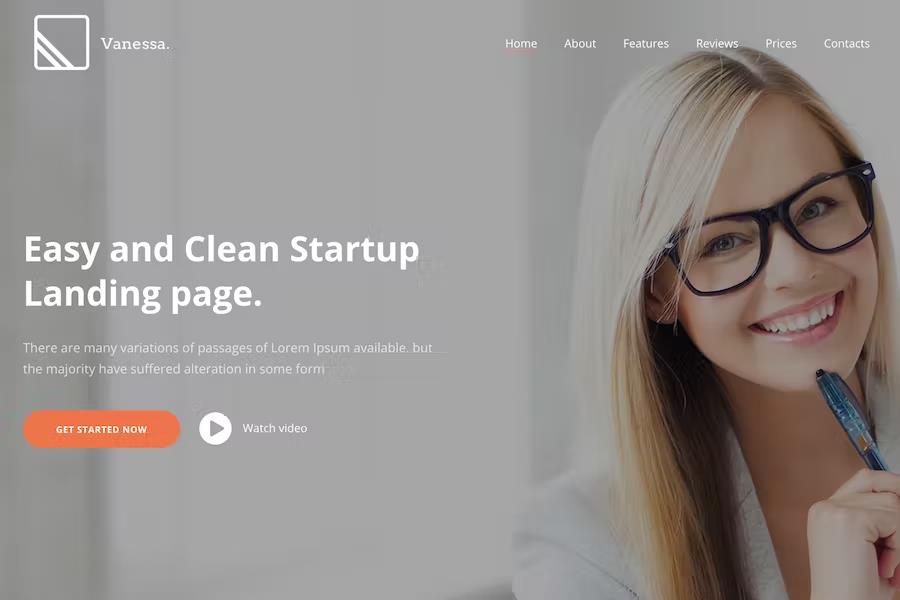 Vanessa – Drupal 8 – Easy Startup App Landing Page Theme Latest Version