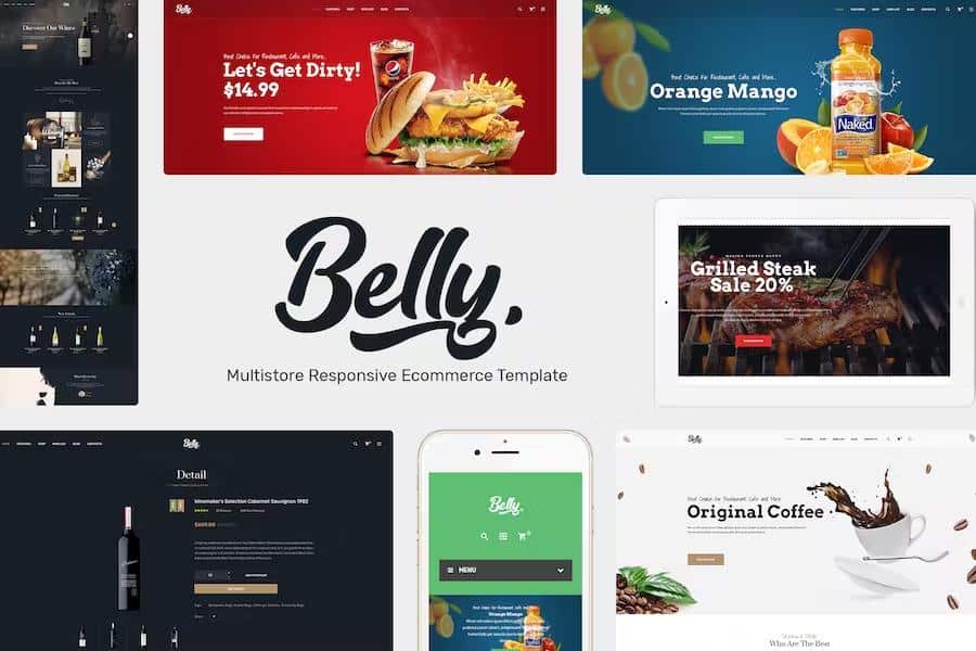 Belly – Wine, Food & Drink Theme for Opencart 3.x Latest Version