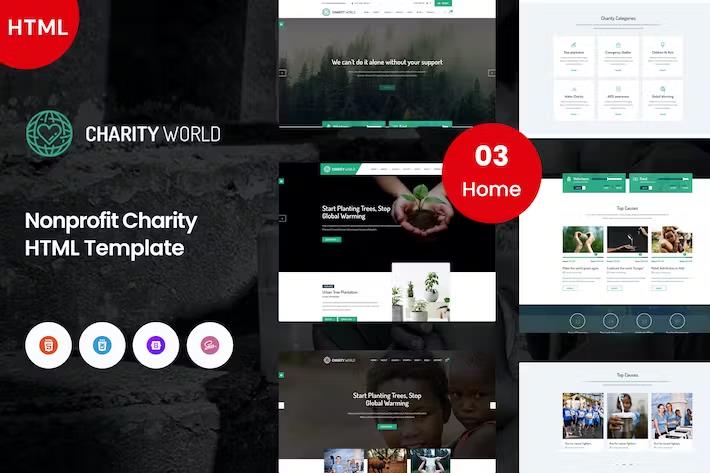 Charity World – Crowdfunding & Nonprofit Latest Version