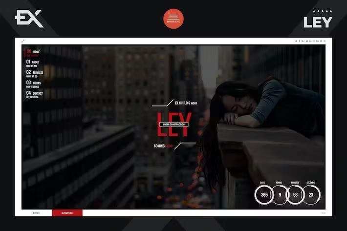 Ley – Premium Under Construction Template Latest Version