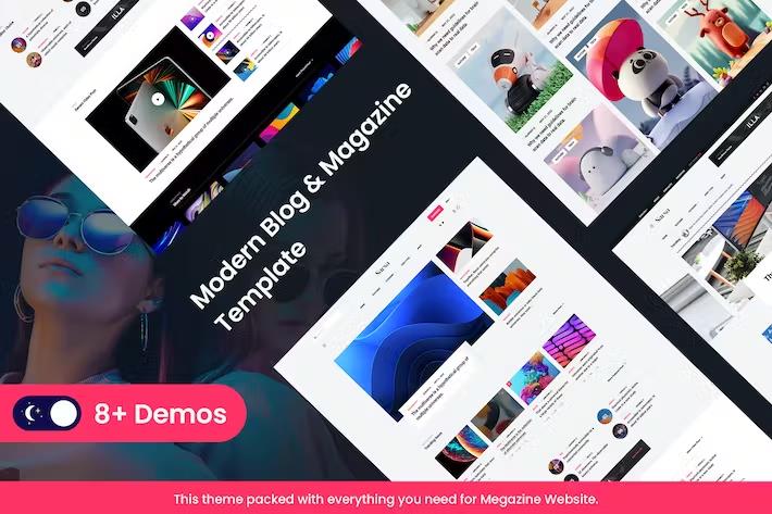 Sarsa – News & Magazine HTML Template Latest Version