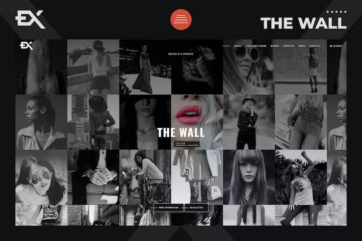 The Wall – Photography Portfolio Template Latest Version