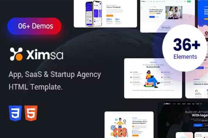 Ximsa – Digital Agency Template Latest Version