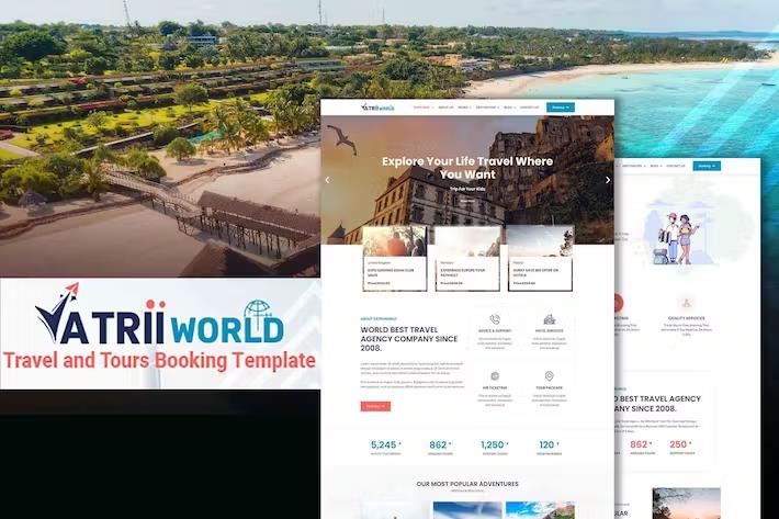 Yatriiworld – Travel and Tours Booking Template Latest Version