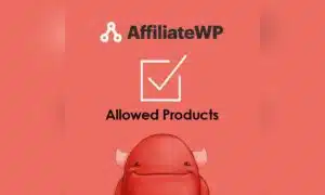 AffiliateWP Allowed Products