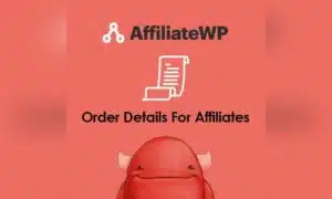 AffiliateWP Order Details For Affiliates