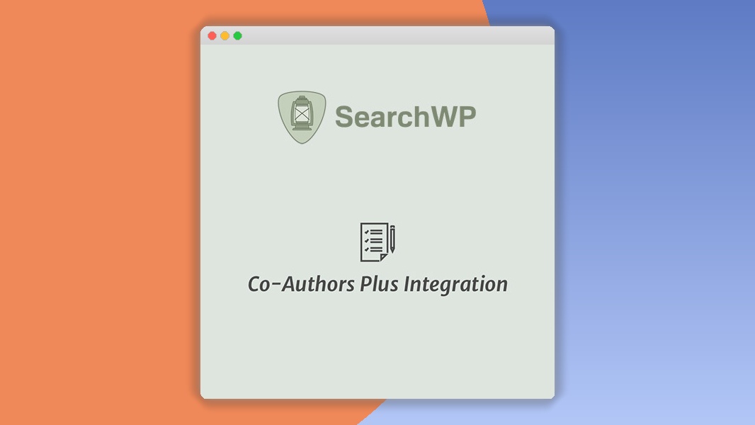 SearchWP Co-Authors Plus Integration 1.2.0