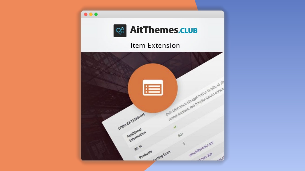 AIT Item Extension 2.0.2