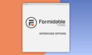 Formidable-Datepicker-Options