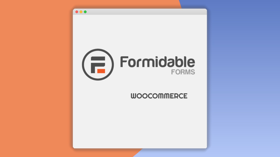 Formidable WooCommerce 1.13
