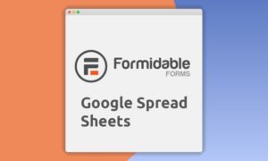Formidable-google-spread-sheets