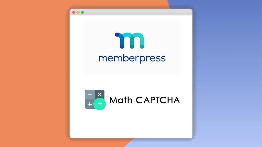 MemberPress Math CAPTCHA 1.1.10