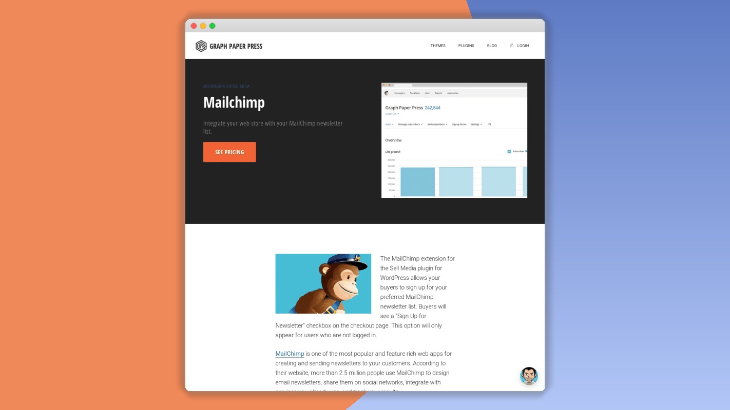 Graph Paper Press Sell Media MailChimp Add-On 2.1