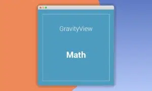gravityview-math