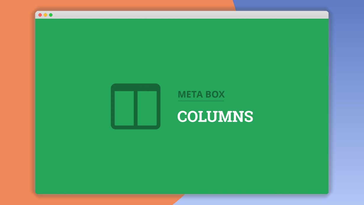 Meta Box Columns 1.2.16