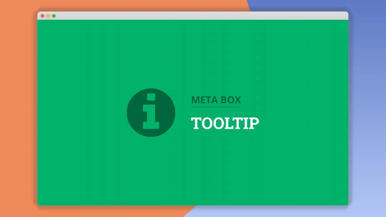 Meta Box Tooltip 1.1.9